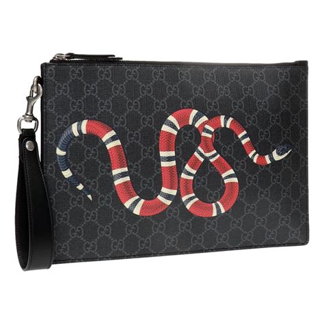 gucci supreme bee wristlet|gucci clutches for women.